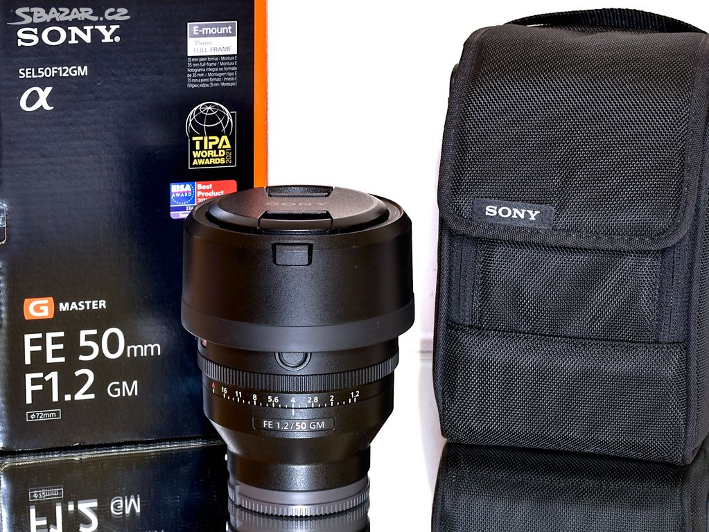 Sony FE 50 mm f/1,2 GM TOP STAV