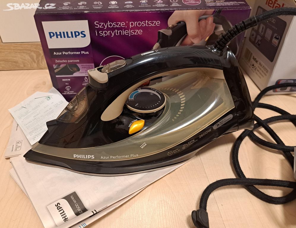 Prodám žehličku Philips Azur Performer Plus 2600 W