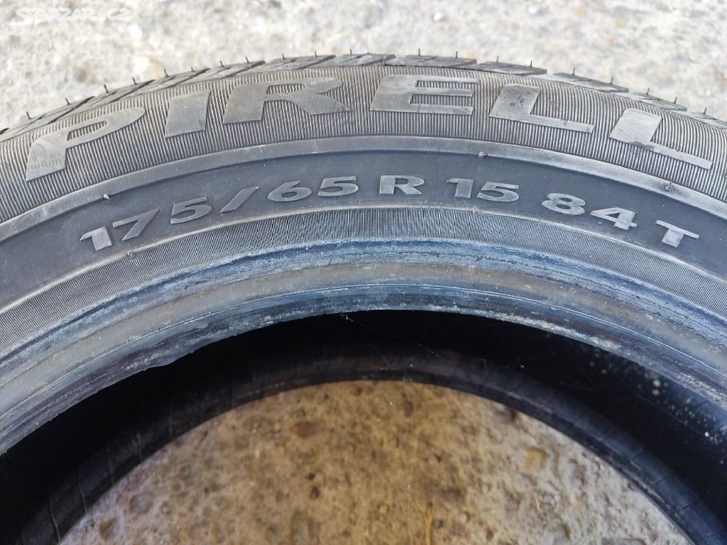 Prodám letní pneu 4 ks Pirelli 175/65 R 15 84 T