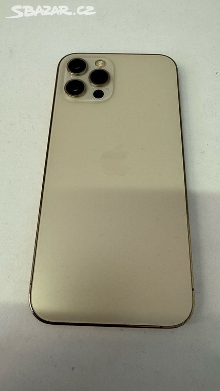iPhone 12 Pro 128GB Gold, pěkný stav