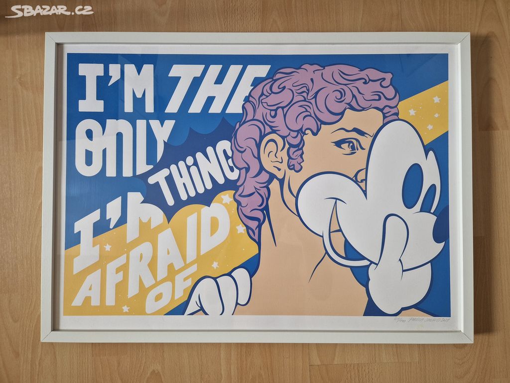 plakát serigrafie Pasta Oner - I'm the only thing