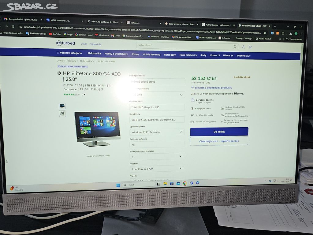 HP EliteOne 800 G4 AIO | 23.8"