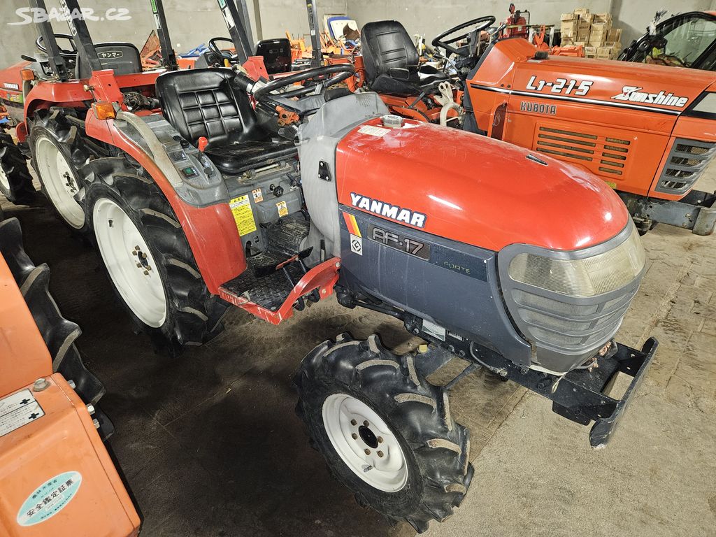 Malotraktor Yanmar AF17 4x4