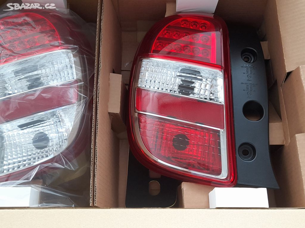 Zadní LED světla Nissan Micra nové, super cena