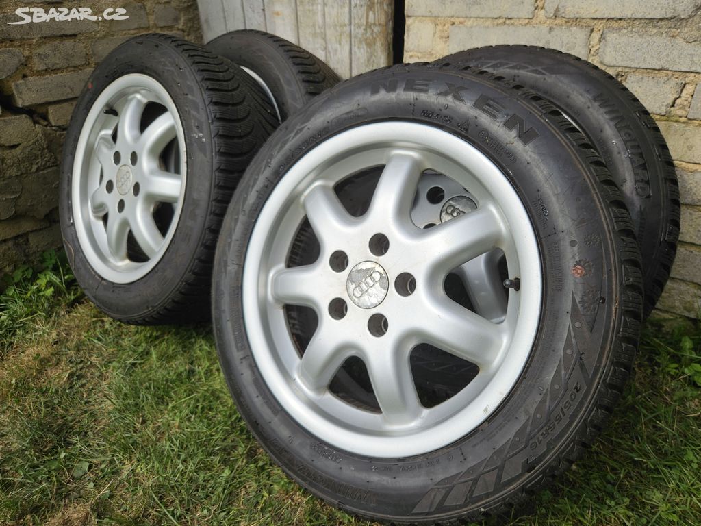 16" 5x112 AUDI A4 B5 originální zimní sada