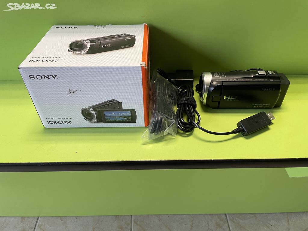 Videokamera Sony HDR-CX450 v záruce