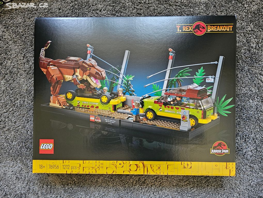 Lego Jurský park 76956 Útěk T. Rexe