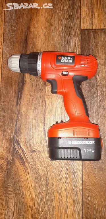 Akušroubovák Black and Decker