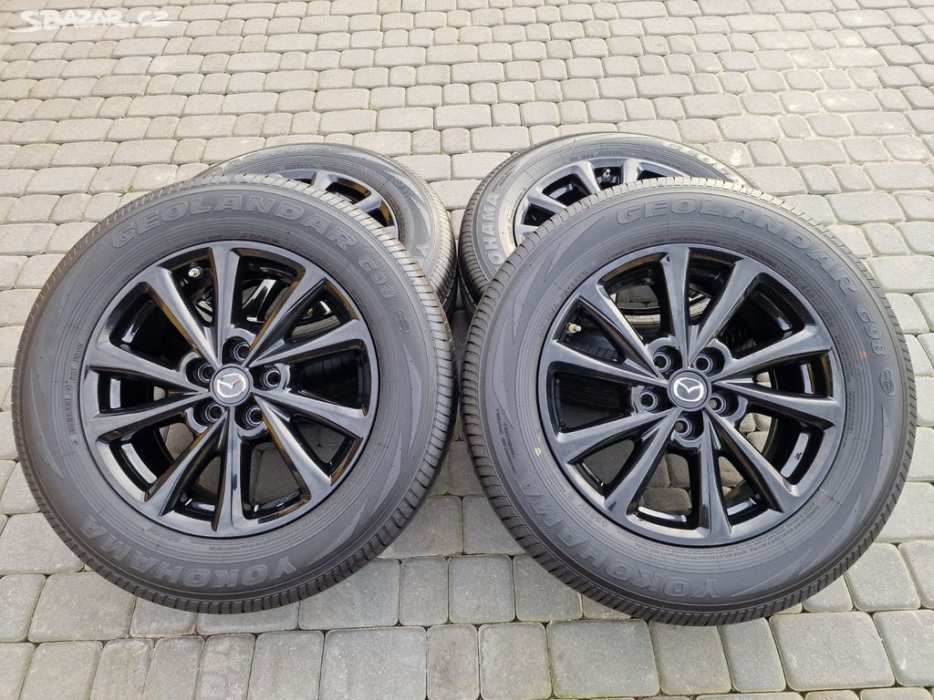 Alu kola letní sada 5x114,3 17" Mazda CX5 s čidly