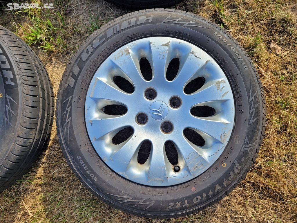 Letní kola Citroen 15" s pneu 195/65 R15