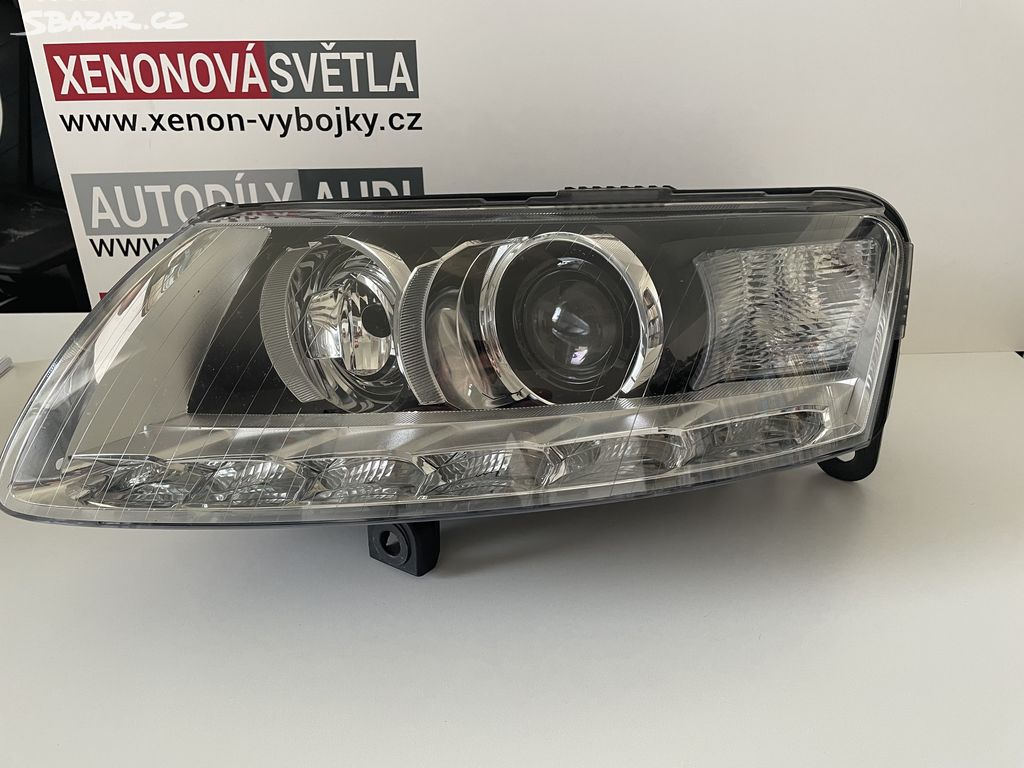 Originální levý LED BiXenon s AFS, Audi A6 (4F)