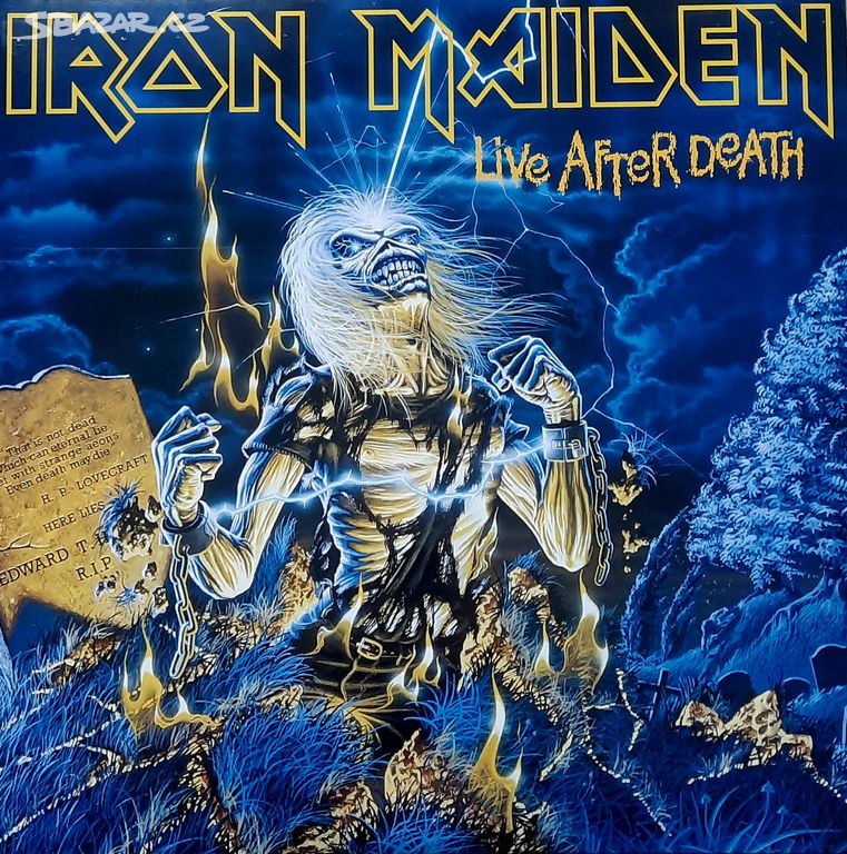 Iron Maiden - Live After Death 1985 vinyl