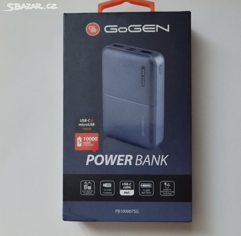 Prodám novou powerbanku Gogen 10000mAh