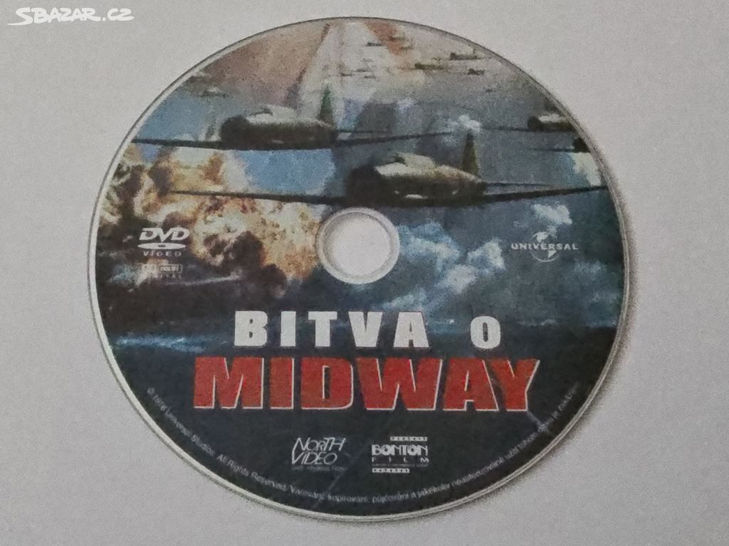 BITVA O MIDWAY (DVD, CZ dabing) Charlton Heston