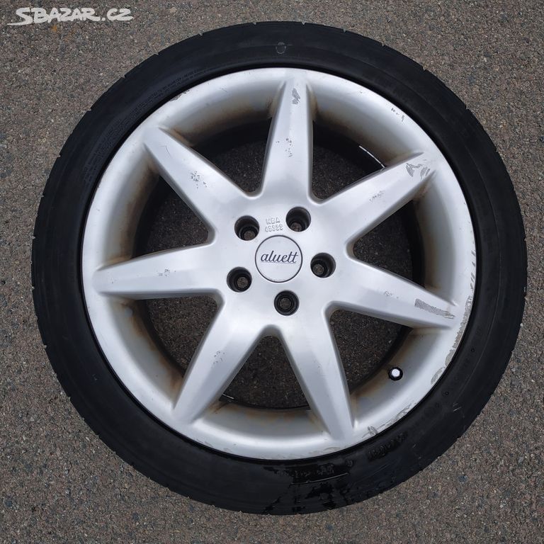 VELMI PĚKNÁ KOLA ALUETT 225/45 R17 - 7.5 x 17H2