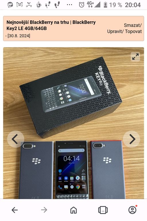 Nejnovější na trhu | BlackBerry Key2 LE 4GB/64GB