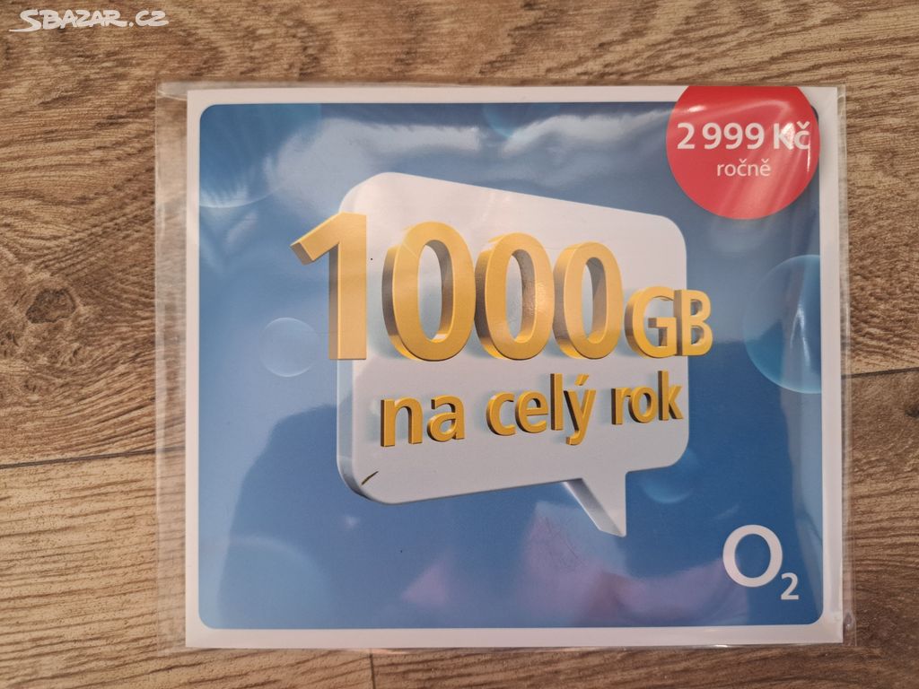 Datamanie 100GB/měsíc - 1000GB/rok