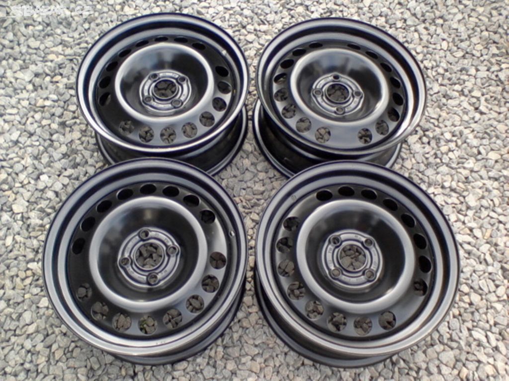 15 plechové disky Opel Astra H (2004-12) 4x100mm