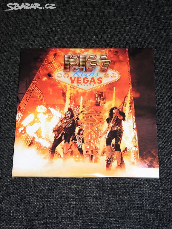 2LP + DVD Kiss - Kiss Rocks Vegas (2016) / NOVÉ /