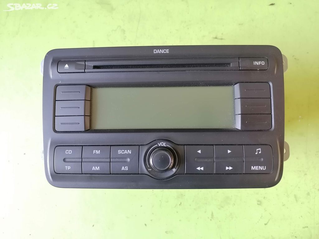 Originální autorádio rádio Škoda Fabia II Roomster