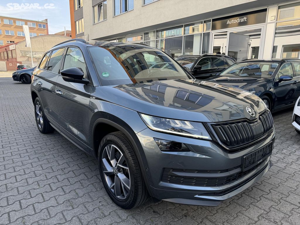 Škoda Kodiaq 2.0 TDI 147kW DSG 4x4 Sportline Tažné