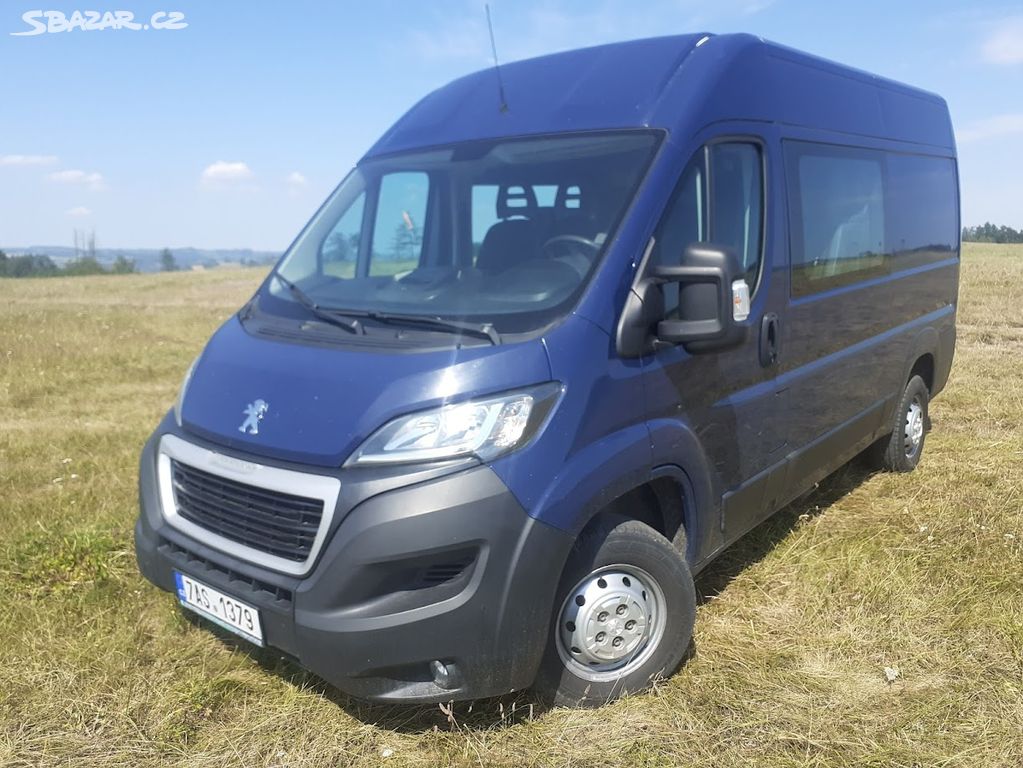 Peugeot Boxer 2,0 HDI 6MÍST+AC+nezávislé tope -DPH