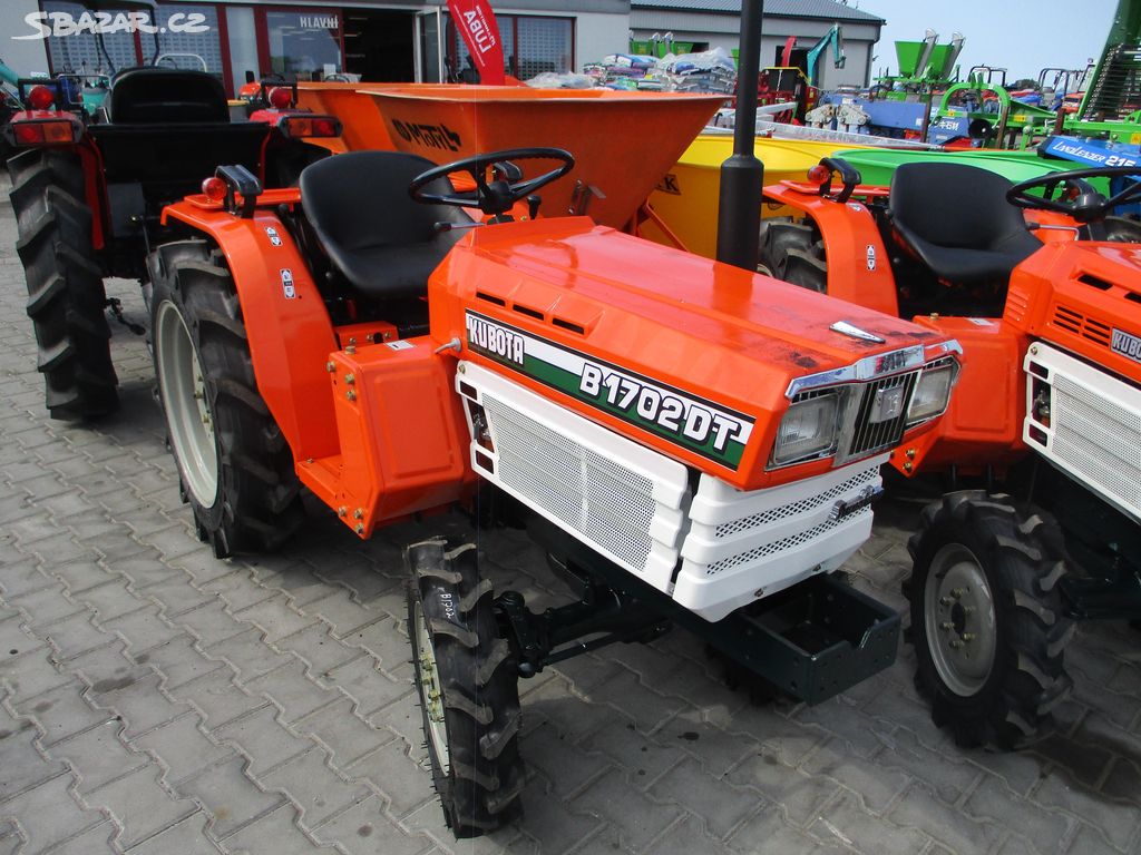 Malotraktor Kubota B1702 4WD plně repasovaný