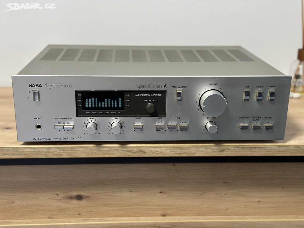 SABA SIGMA SERIES MI 450 VINTAGE STEREO ZESILOVAČ