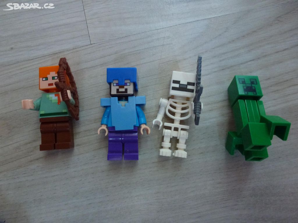 Sada figurky Minecraft neoriginál