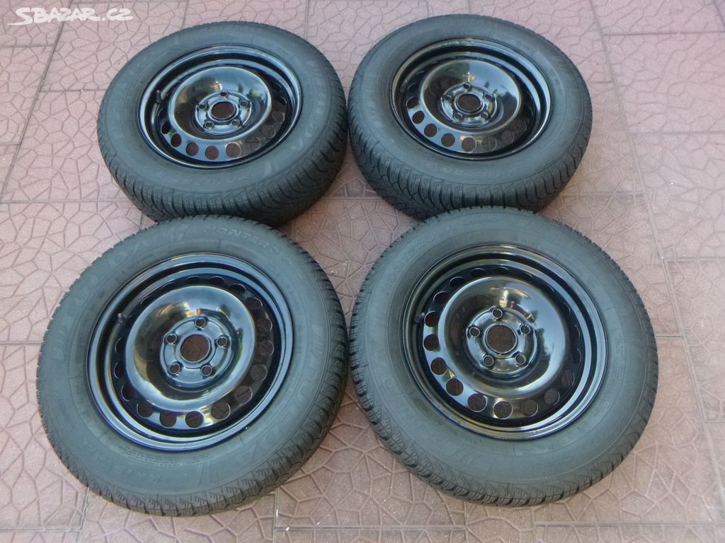 Zimní sada VW Škoda 5x112 6Jx15 ET47 DOT 3423