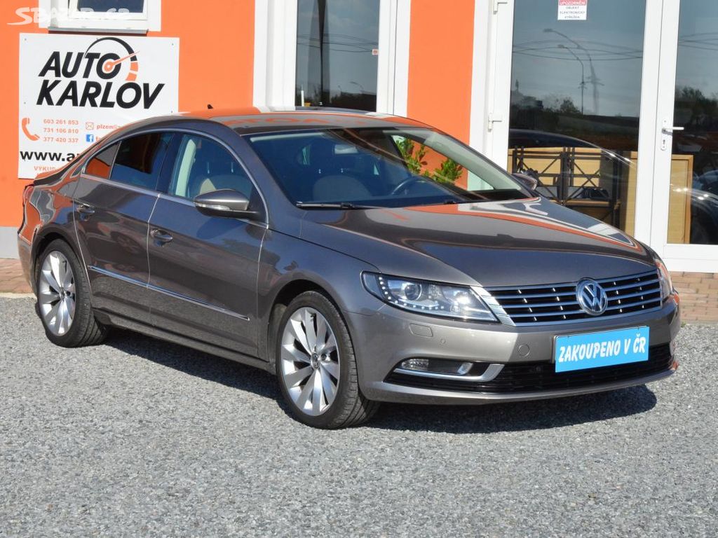 Volkswagen CC, 2.0 TDi 103kW DSG / ČR / XENON