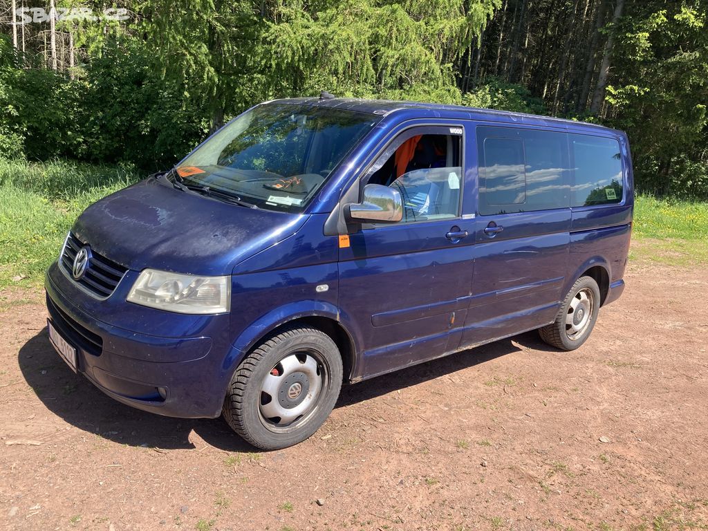 VW T5 Multivan 2,5tdi 128kw axe zbytek vozu.