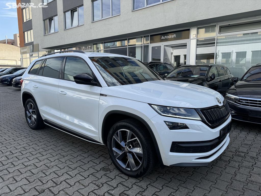 Škoda Kodiaq 2.0 TDI 140kW 4x4 DSG Sportline Tažné