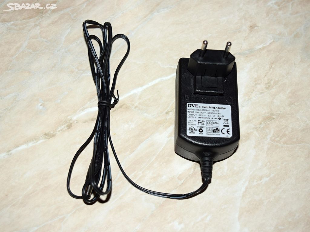 Napájecí adaptér DSA-20CA-12 18W 12V 1.5A