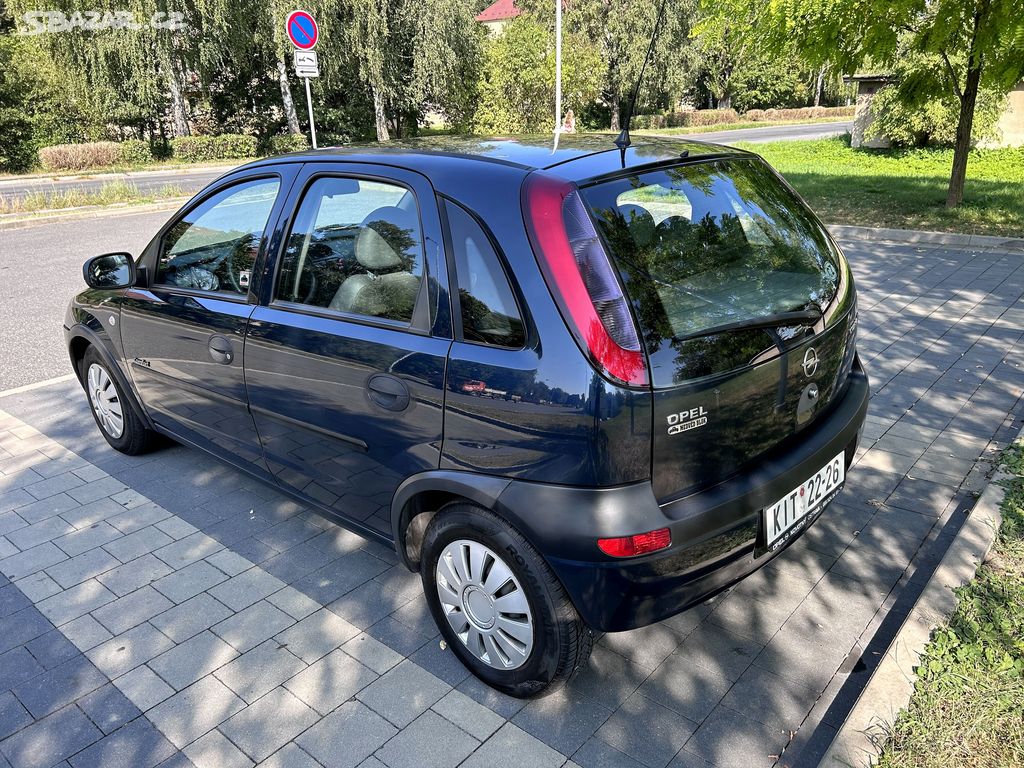 Opel Corsa 1,2i 55kW 1.Majitel, serv. kniha