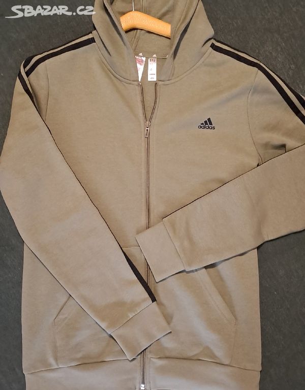 Adidas mikina s kapucí na zip nová