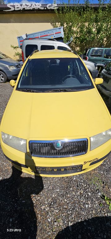 Přední kapota Škoda Fabia 1