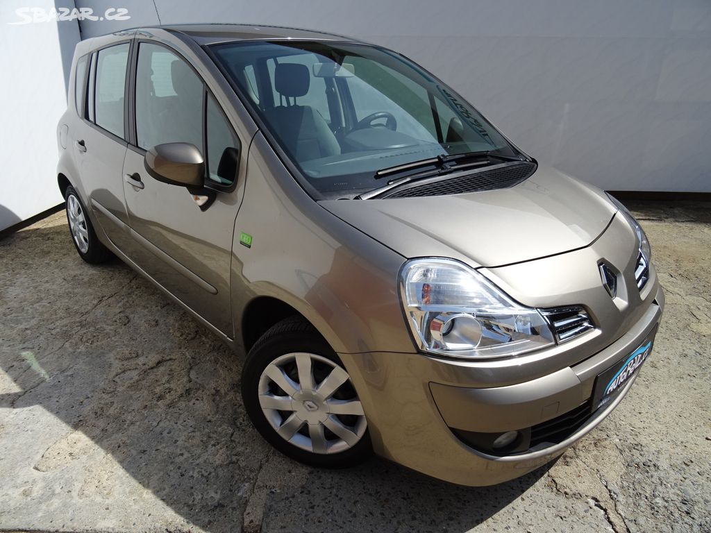 Renault Modus 1.2i,55kW,1majČR,S.kn,klima,44tkm