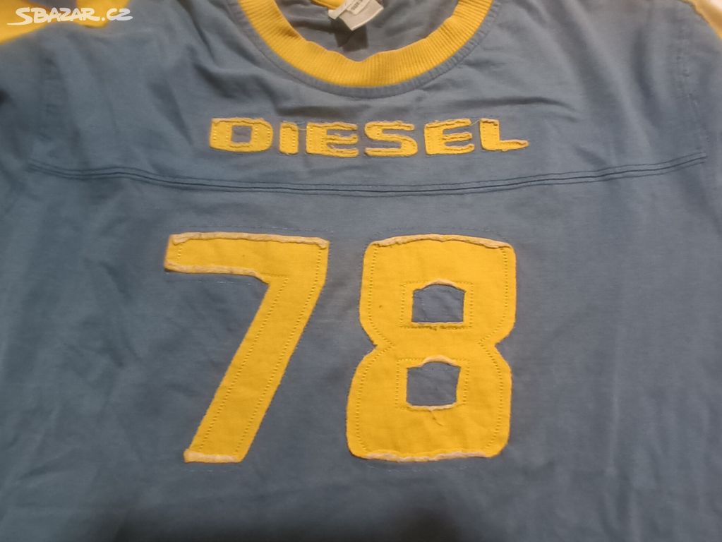 triko zn. DIESEL vel. XXL. Dlouhý rukáv