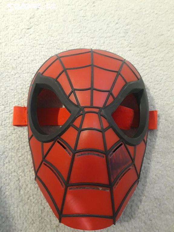 Maska Spiderman plastová