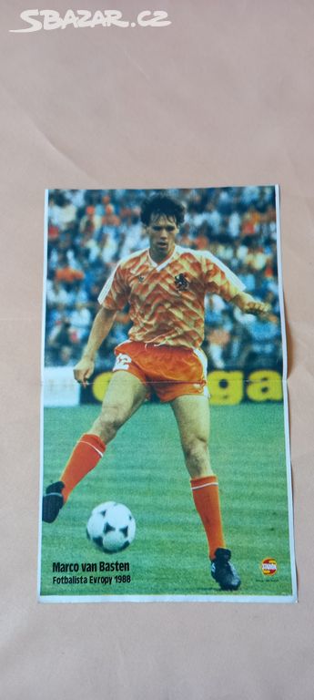 Plakát Marco van Basten Holandsko - EURO 1988