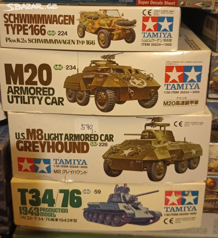 Modely Tamiya