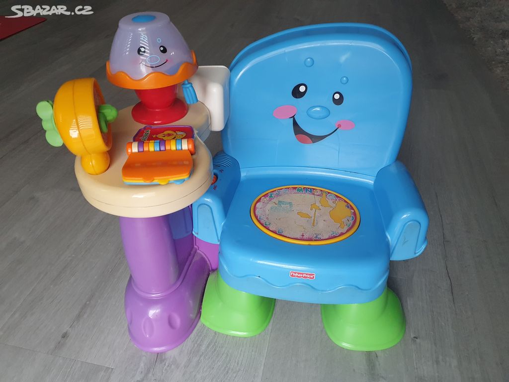 Mluvící křesílko/křeslo Fisher Price