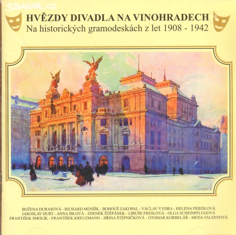 CD Hvězdy Divadla na Vinohradech 1908-1942