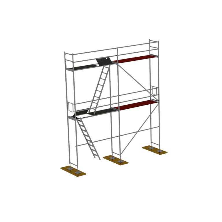 Fasádní lešení Plettac P70 36m2