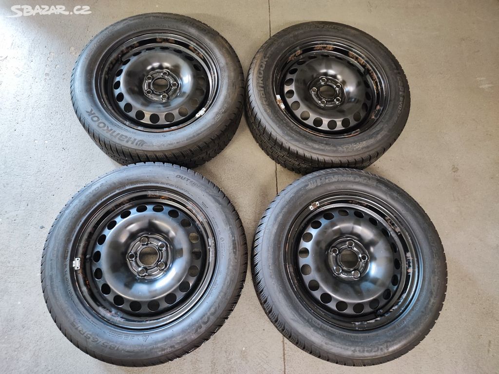 Zimní kola 15 R15 R 5x100 VW Škoda Fabia 185/65/15