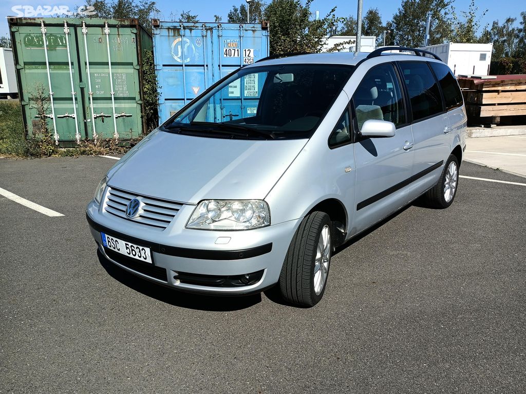 VW Sharan 1.8T, 110kW FAMILY, manuál, 2002