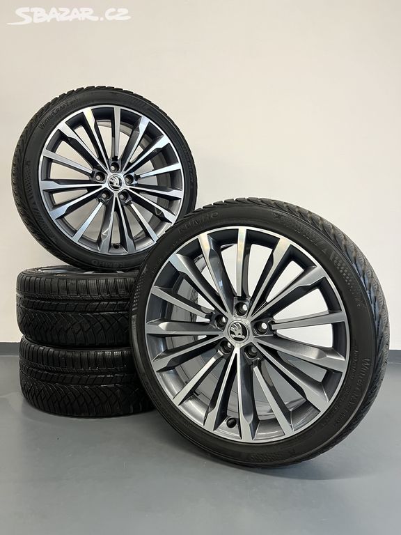 Zimní Alu kola Trinity, Škoda Superb 3, 5x112 r19