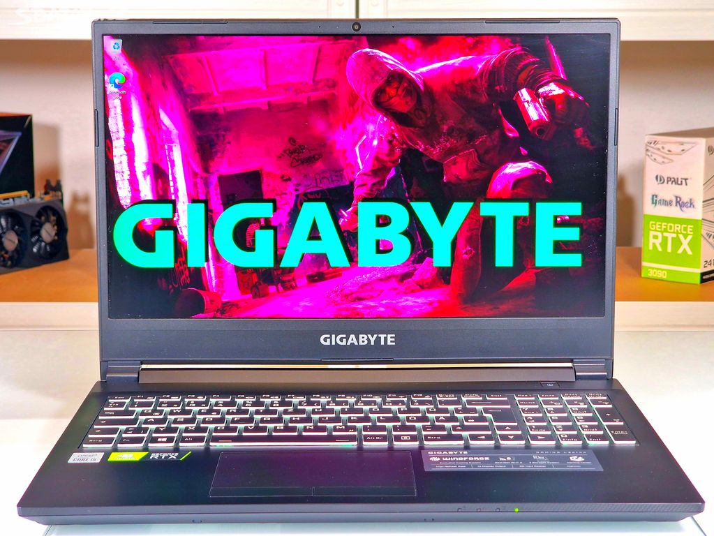 Herní notebok GIGABYTE | RTX 3060 | ZÁRUKA | 16GB