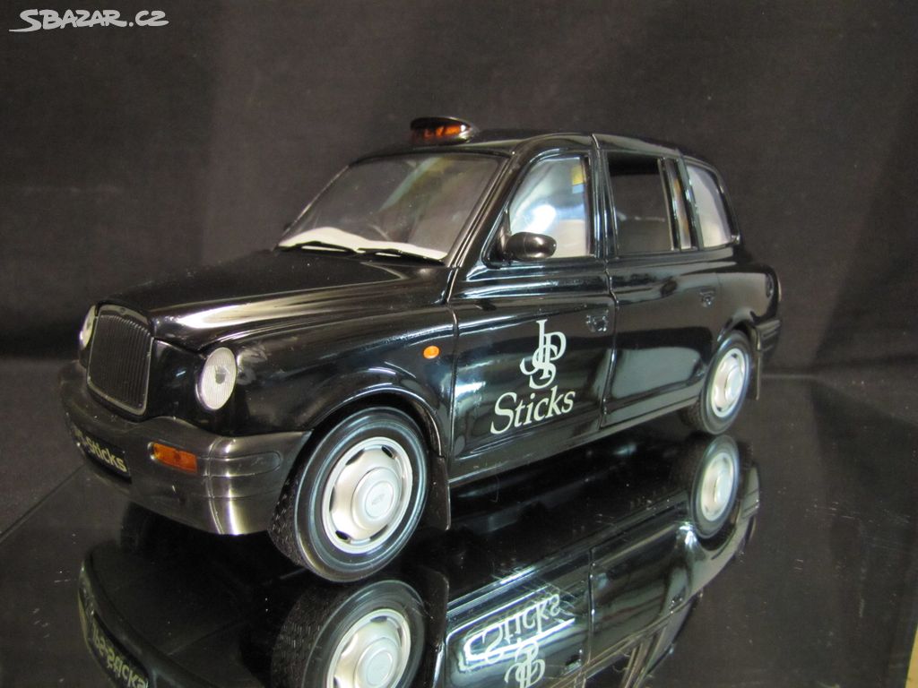 London Cab Taxi Sun Star 1/18